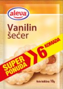 VANILIN SECER SUPER PONUDA 6X10G ALEVA