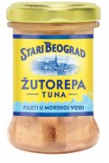 TUNA FILETI U MORSKOJ VODI  ZUTOREPA 200G TEG