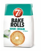 HLEB BAKE ROLLS SOUR CREAM&ONION 150G 7DAYS
