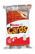 BISKVIT KINDER CARDS 25.6G