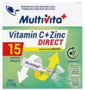 MULTIVITA VITAMIN C+ ZINC DIRECT 15 KESICA