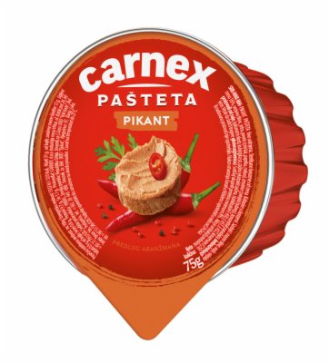 PASTETA PIKANT CARNEX 75G