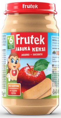 KASICA FRUTEK KEKS+JABUKA 190G