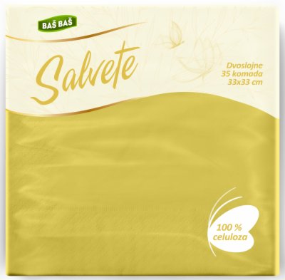 SALVETE ZUTE 2SL 33x33 35/1 BAS BAS