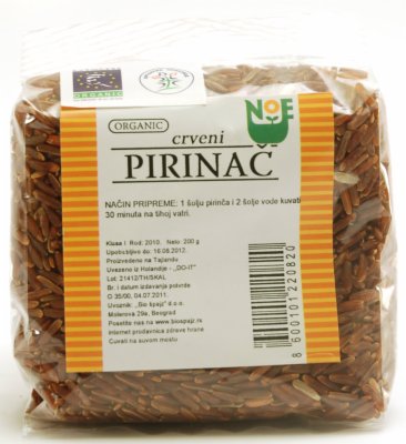 PIRINAC CRVENI BIO 200G