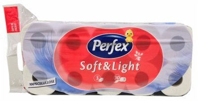TOALETNI PAPIR 3SL SOFT&LIGHT PERFEX 10/1
