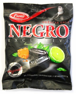BOMBONE NEGRO LIMETA&ZELENI ČAJ&MED 100G