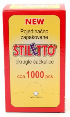 CACKALICE DRVENE OKRUGLE 1000/1 STILETTO