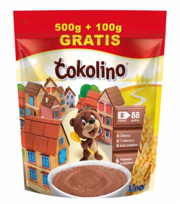 INSTANT KAŠA BABY ČOKOLINO 500G+100G GRATIS