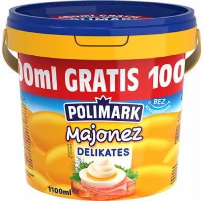 MAJONEZ 1000ML+100ML GRATIS POLIMARK