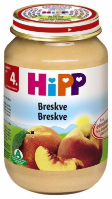 KAŠICA BRESKVA+KRUŠKA 5M+ HIPP 190G