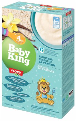 INSTANT KAŠA BABY VANILA BABY KING 200G