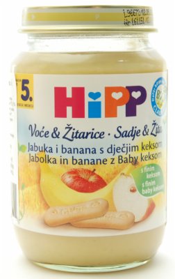 KAŠICA JABUKA+BANANA+KEKS HIPP 190G