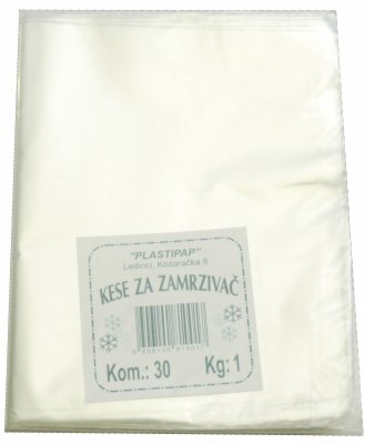 KESE ZA ZAMRZIVAC 1KG 30/1  PLASTIPAP