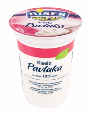 KISELA PAVLAKA 12%MM 180G BISER