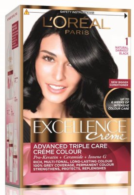 FARBA ZA KOSU EXCELL DARK 100 TRUE BLACK LOREAL