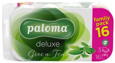 TOALETNI PAPIR 3SL GREEN TEA PALOMA 16/1