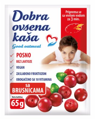 OVSENA KASA BRUSNICA 65G DOBRA