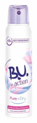 DEO SPREJ IN ACTTION PURE&DRY 150ML BU
