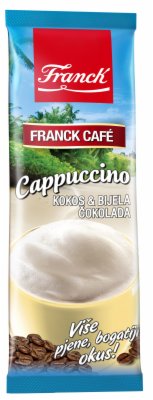 CAPPUCCINO COCCO&WHITE CHOCO 18.5G FRANK