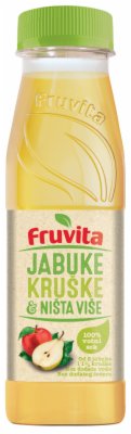 VOĆNI SOK FRUVITA JABUKE KRUŠKE&NIŠTA VIŠE 0,33L