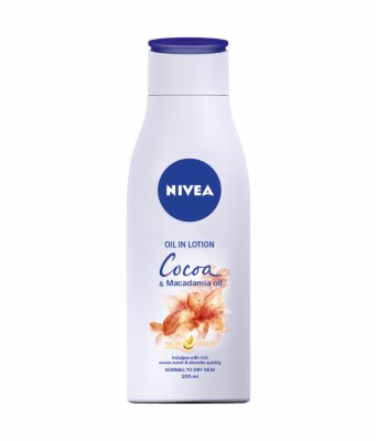 LOSION ZA TELO KAKAO & MAKADAMIA ULJE  200ML NIVEA