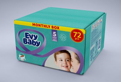 PELENE BABY 5 12-25KG  80/1 BOX EVY BABY