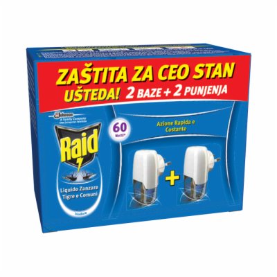 APARAT I DOPUNA TEČNOST 2X30 NOĆI RAID