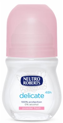 DEO ROLL ON DELICATE 50ML NEUTRO ROBERTS