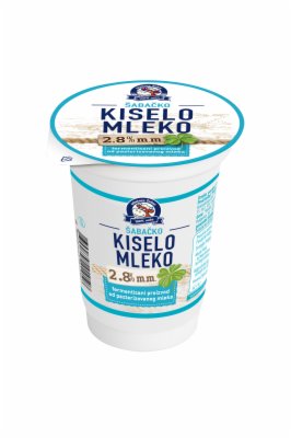 KISELO MLEKO MLEKARA ŠABAC 2,8%MM 180G ČAŠA