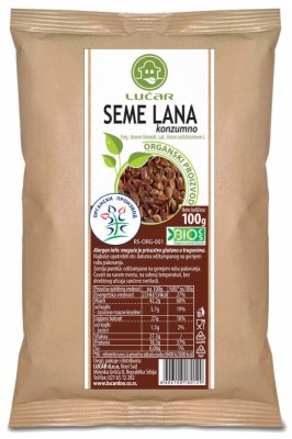 SEME LANA ORGANIC 100G LUCAR