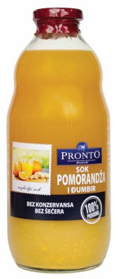 SOK POMORANDZA DJUMBIR LIMUN 100% 1L PRONTO