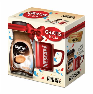 KAFA NESCAFE CREMA 200G TEGLA +SOLJA