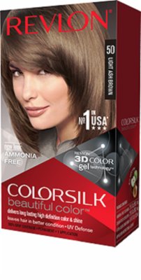 FARBA COLORSILK 3D LIGHT ASH BROWN 50 REVLON