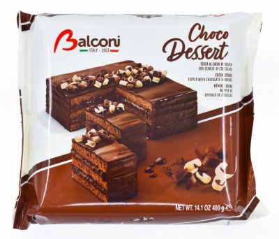 TORTA CHOCO BALCONI 400G
