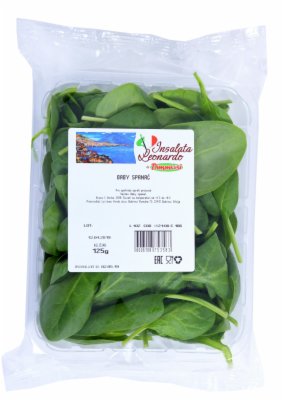 BABY SPINACINO 125G FLOW PACK LA LINEA
