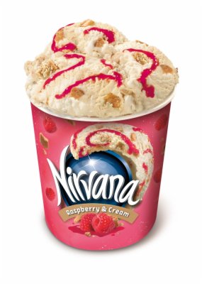 SLADOLED NIRVANA RASPBERY&CREAM 341G