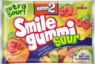 BOMBONE GUMENE NIMM2 SOUR 100G