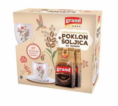 KAFA GRAND GOLD 2x200G + SOLJA SA TACNOM