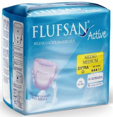 PELENE ZA ODRASLE MEDIUM FLUFSAN 14/1