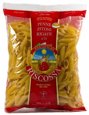 TESTENINA PENNE RIGATE RISCOSSA 500G