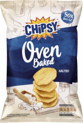 CIPS OVEN SALTED 125G MARBO