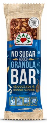 STANG.GRANOLA BAR CHOCOLATE&COCOA CREAM 23G VITALI