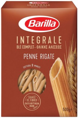TESTENINA PENNE RIGATE INTEGRALE BARILLA 500G