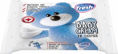 VLAŽNE MARAMICE BABY CREAM FRESH 20/1