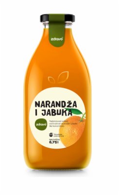 SOK OD NARANDZE 0.75L ZDRAVO