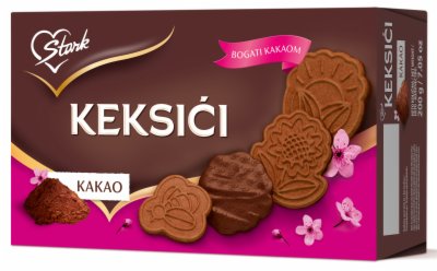 KEKS KEKSIĆI KAKAO ŠTARK 200G