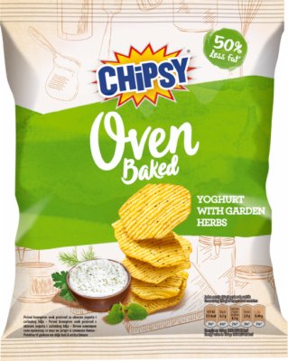 CIPS OVEN BAKED YOUGURT&HERBS CHIPSY 70G