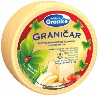 SIR KAČKAVALJ GRANIČAR 45%MM RF