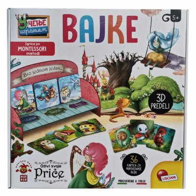KREATIVNA IGRA BAJKE OZIVI SVOJE PRICE MONTESORI S